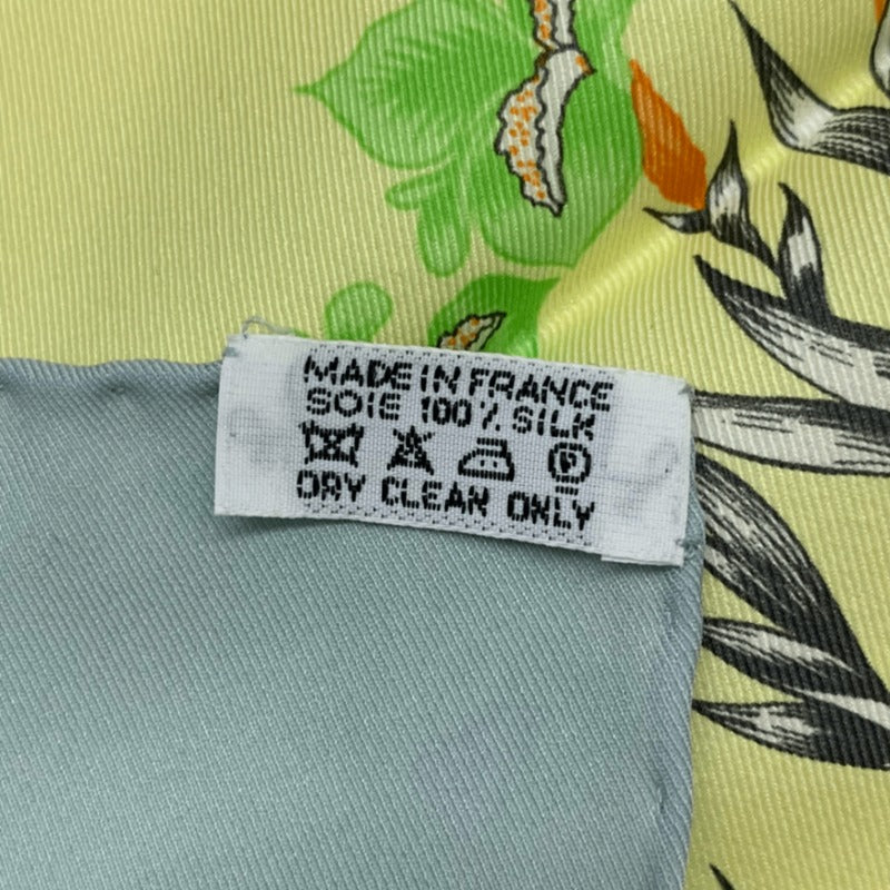 Hermes Hd'origny Blooming Horse Silk Scarf Multicolor — view 9