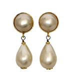Chanel Gold Pearl White Coco Mark — view 2