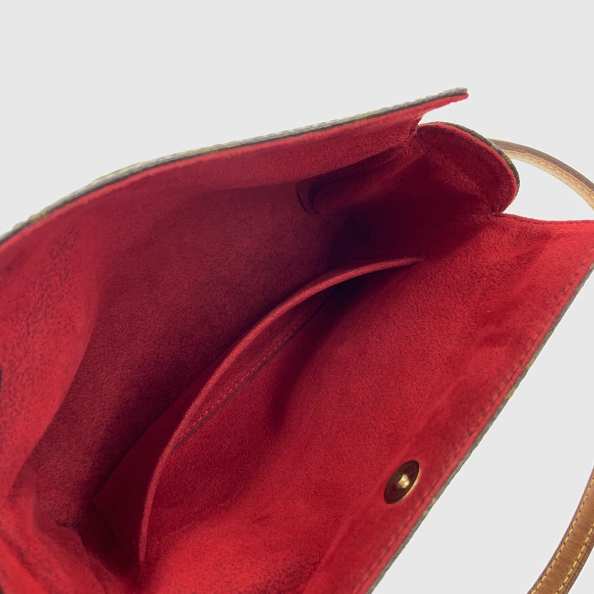 Louis Vuitton Monogram Recital Handbag Brown — view 5