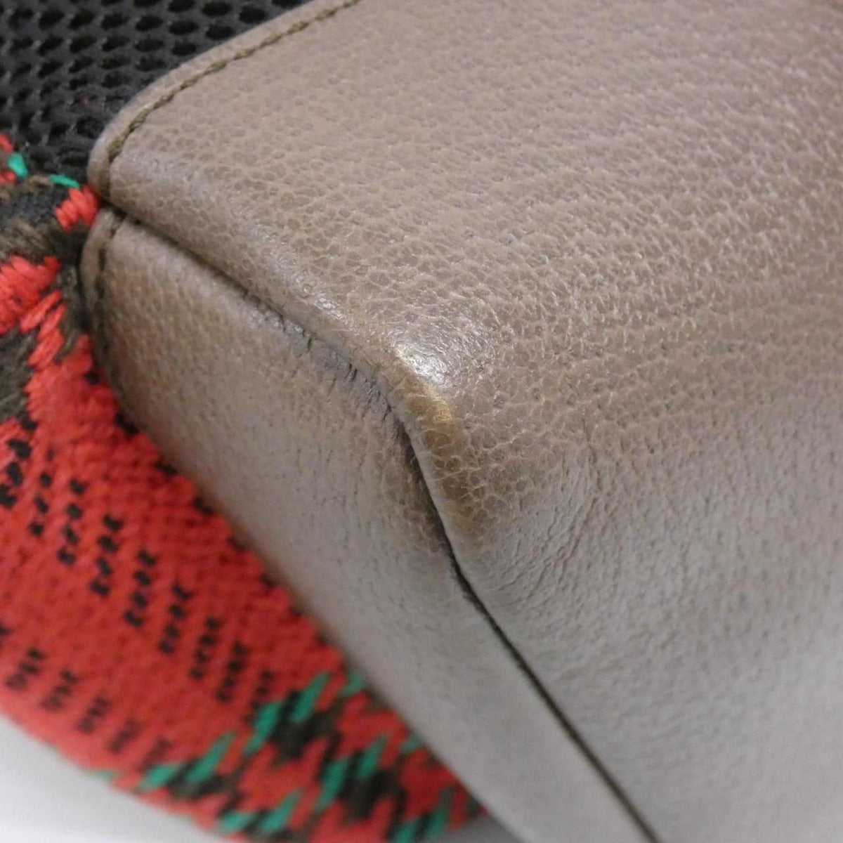 Gucci Backpack Leather Wool — view 3