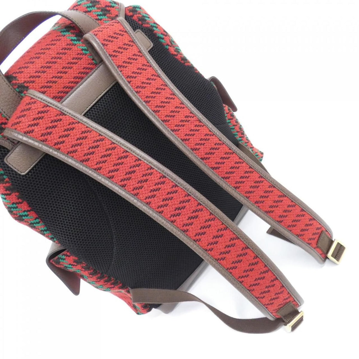 Gucci Backpack Leather Wool — view 5