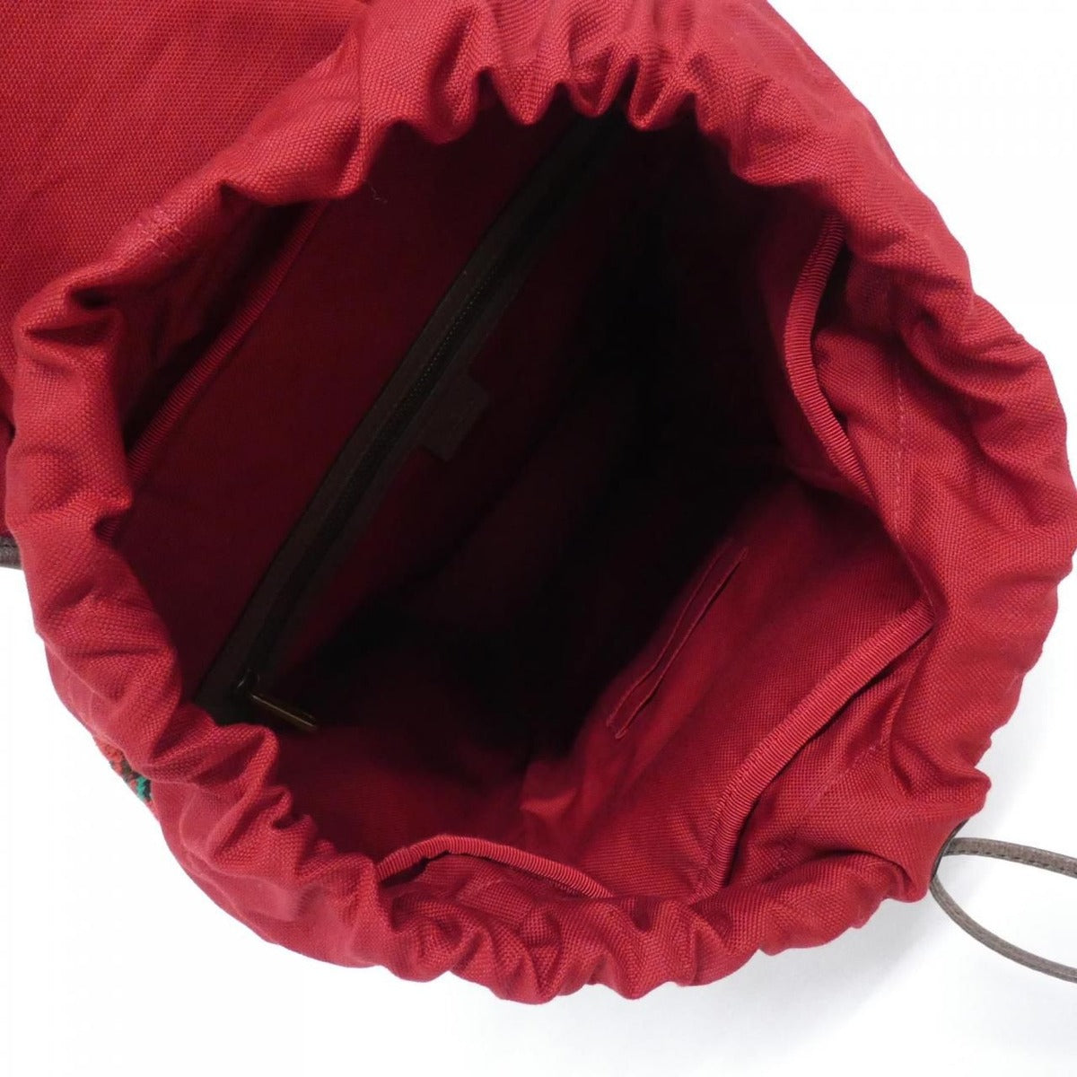 Gucci Backpack Leather Wool — view 6