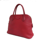 Hermes Bolide 31 Rouge Taurillon Shoulder Bag Gold Hardware — view 3