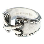 Hermes Mexico Ring Silver 48