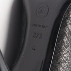 Chanel Boots CC Logo Patent Leather — view 5