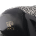 Chanel Boots CC Logo Patent Leather — view 8