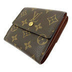 Louis Vuitton Monogram Portefeuille Elise Brown Folding Wallet — view 2