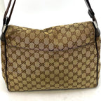 Gucci Shoulder Bag GG Canvas Messenger Brown — view 2