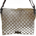 Gucci Shoulder Bag GG Canvas Messenger Brown