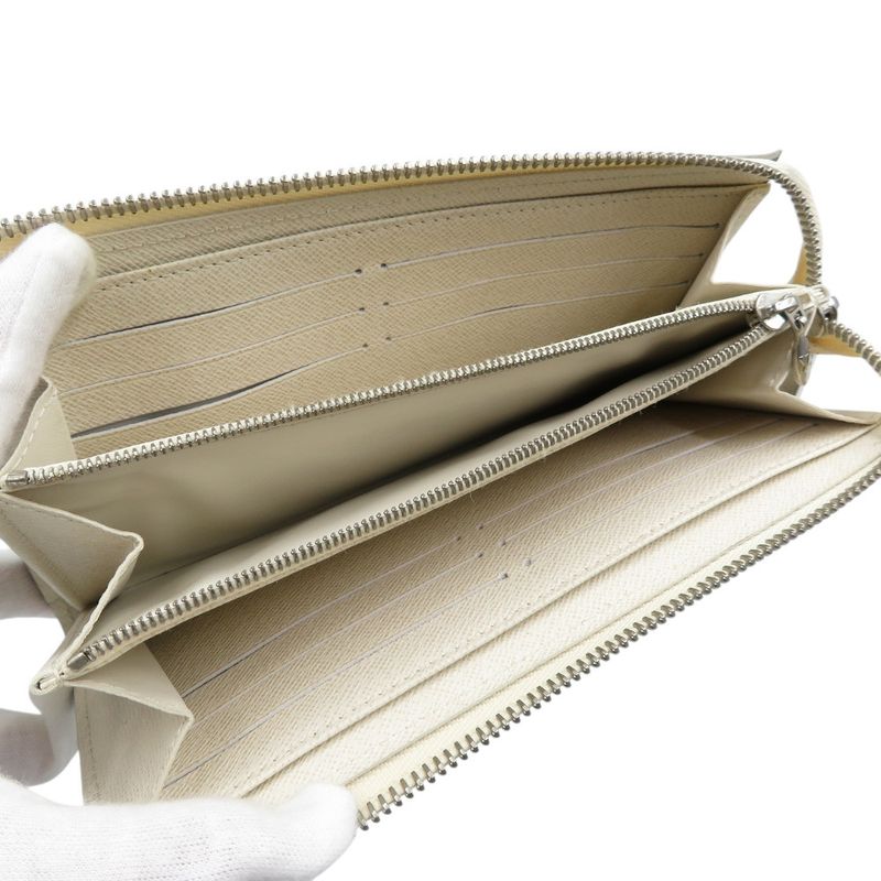 Louis Vuitton Portefeuille Astrid M6659 J Epi Leather Silver Hardware Ivoire — view 4