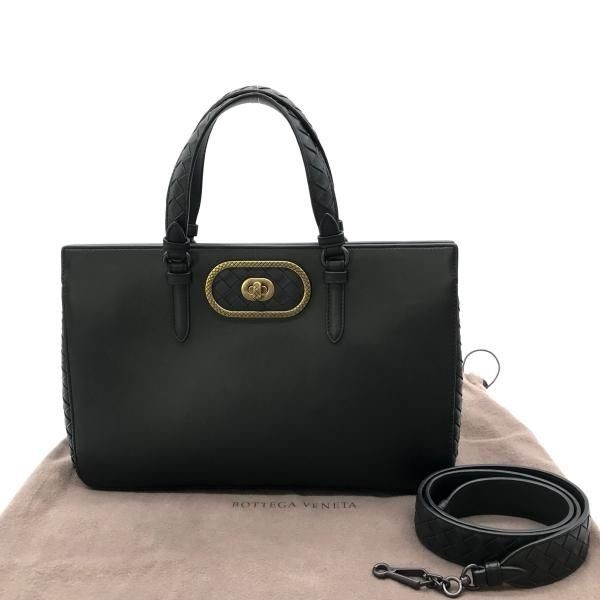 Bottega Veneta Intre 2-Way Business Hand Bag