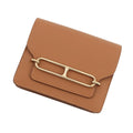 Hermes Wallet Roulis Slim Verso Gold Veil Fizz Pink