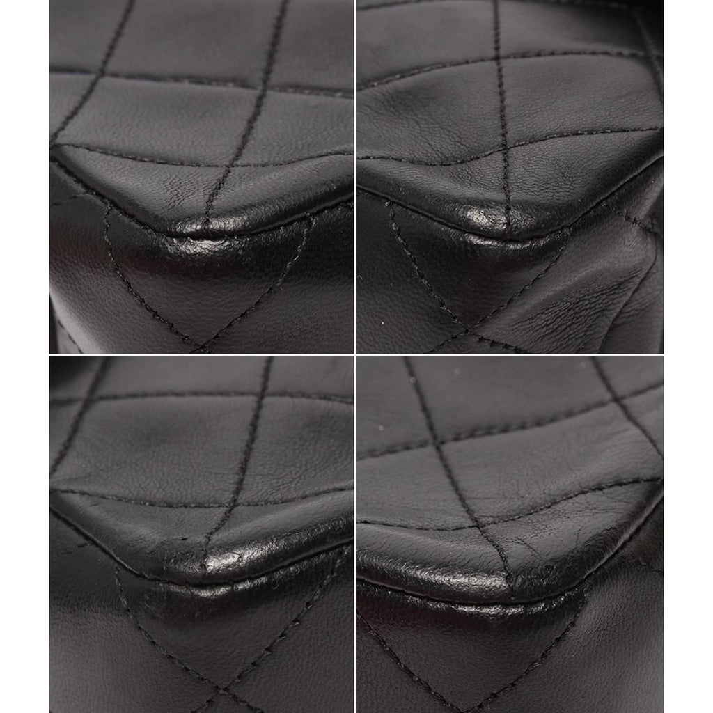 Chanel Chain Shoulder Bag Crossbody Gold Single — view 5