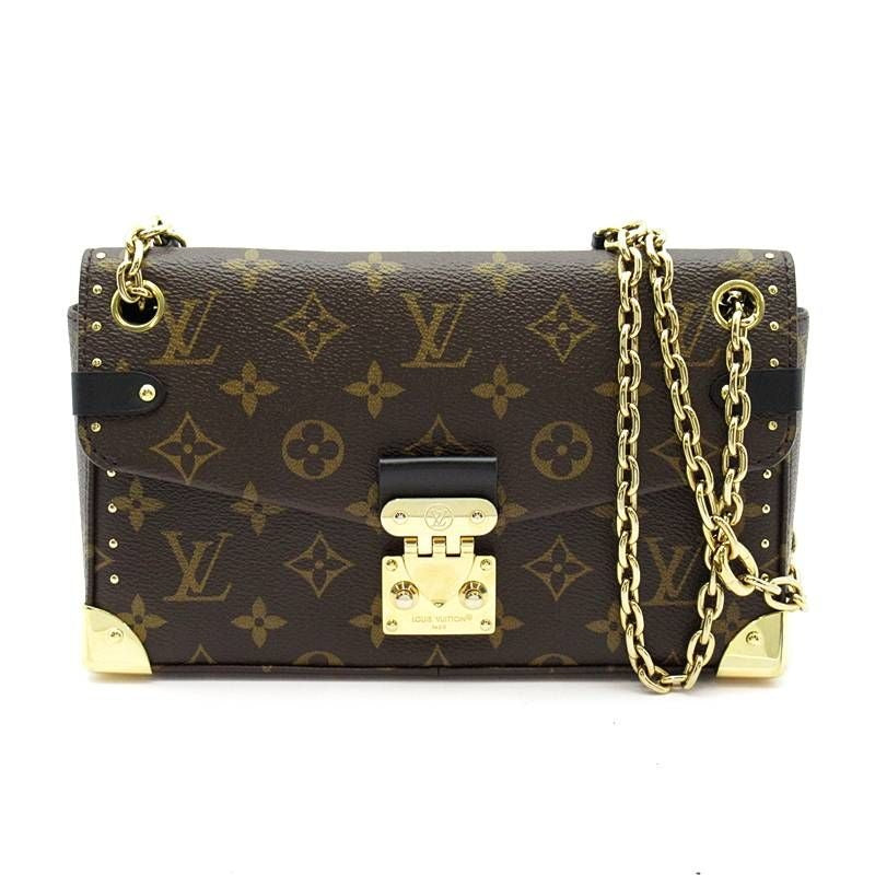 Louis Vuitton Tranqui Monogram Shoulder Bag Brown