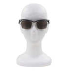 Prada Square Lens Sunglasses Black Gray Demo — view 3