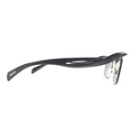 Prada Square Lens Sunglasses Black Gray Demo — view 5