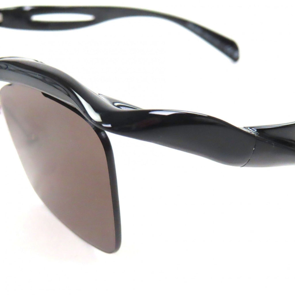 Prada Square Lens Sunglasses Black Gray Demo — view 7