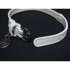 Gucci Bracelet Charity Loves YOU White Red Canvas Leather — view 4