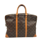 Louis Vuitton Monogram Porte Document Voyage Business Bag Brown