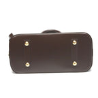 Louis Vuitton Damier 2-Way Alma PM Handbag Brown — view 6