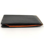 Hermes H Sellier Card Case Verso Leather Black Stamped — view 4