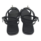 Hermes June Sandals Size 38 Black Cles Apparel Shoes — view 6