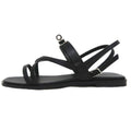 Hermes June Sandals Size 38 Black Cles Apparel Shoes