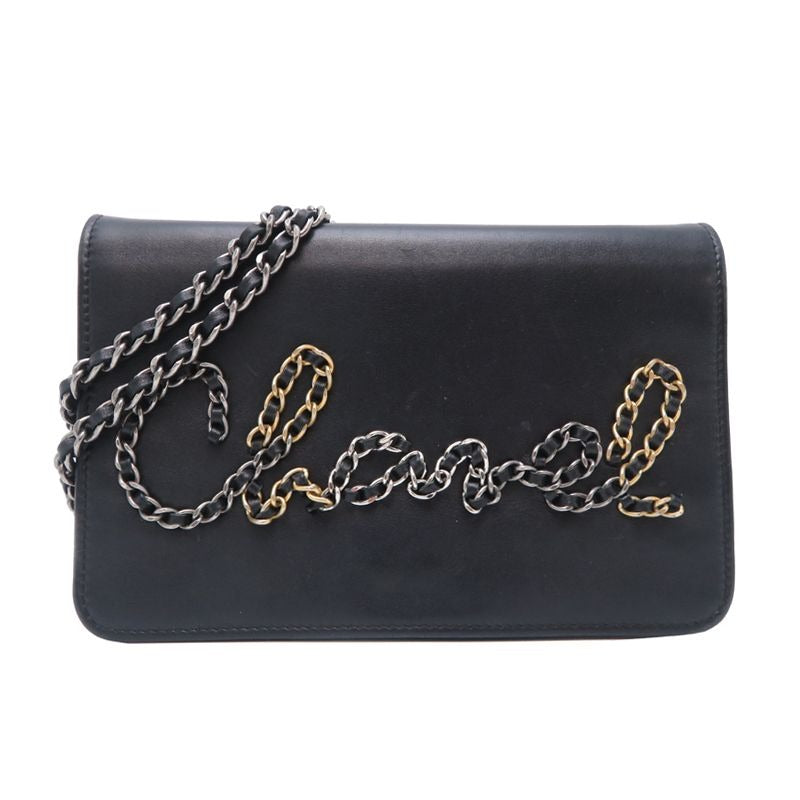 Chanel Shoulder Bag Black M