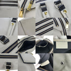Celine Handbag Marine fts.08 gc Leather Light Grey Small Boston — view 8