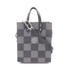 Louis Vuitton Handbag Sac Plat XS Noir Black Leather Sac Plat XS