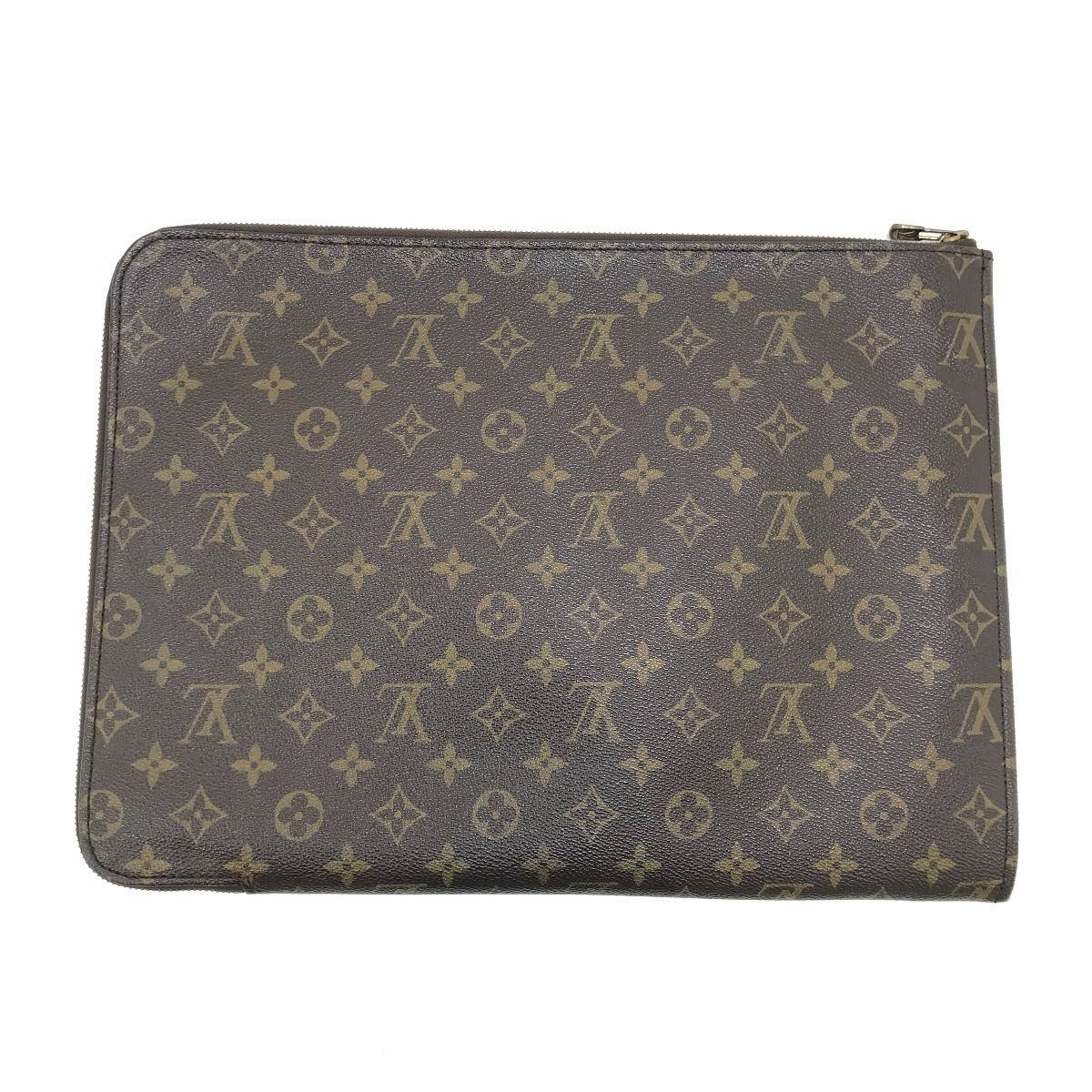 Louis Vuitton Monogram Document Case Brown — view 2