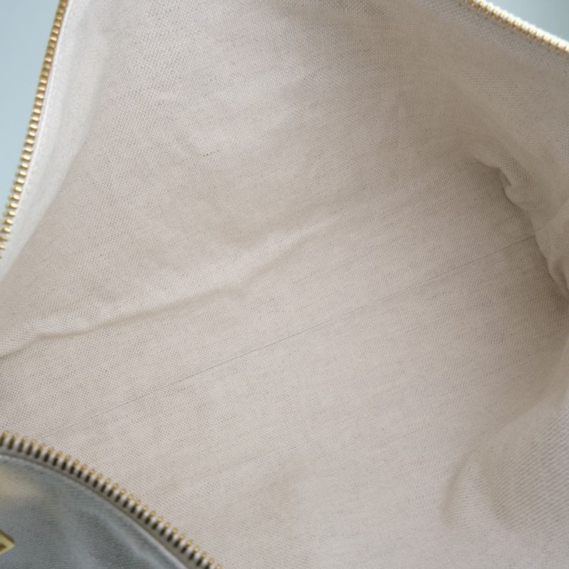 Bottega Veneta Bag-in Bag Canvas Beige Pouch — view 6