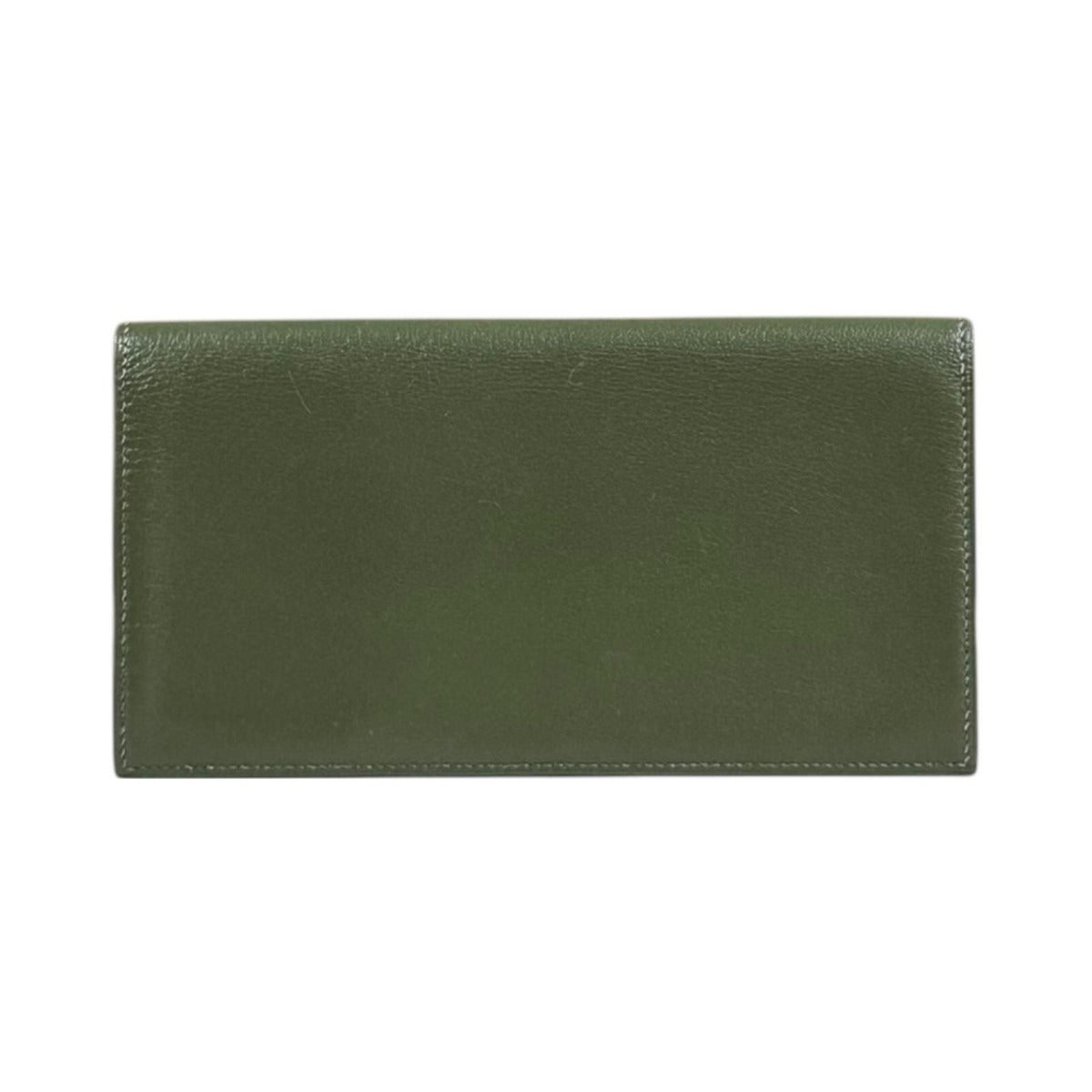 Hermes Mc2 Fleming Wallet Leather Green — view 2