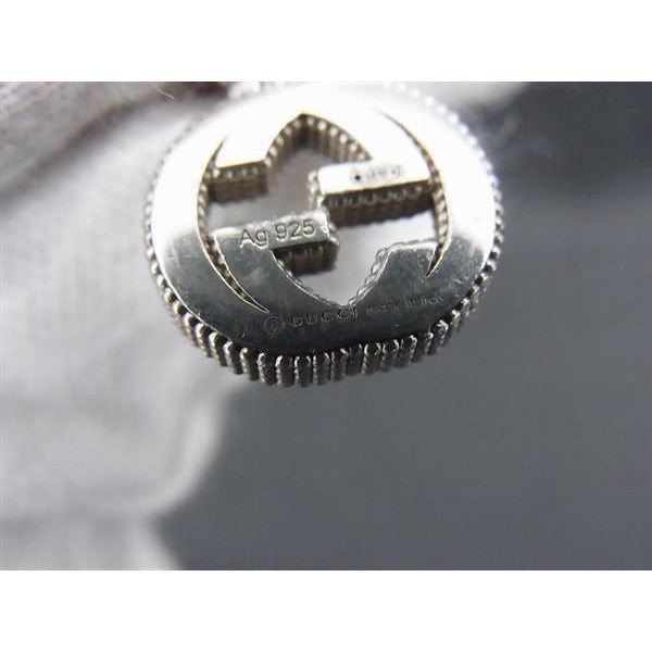 Gucci Necklace Interlocking G Silver SV 925 — view 2