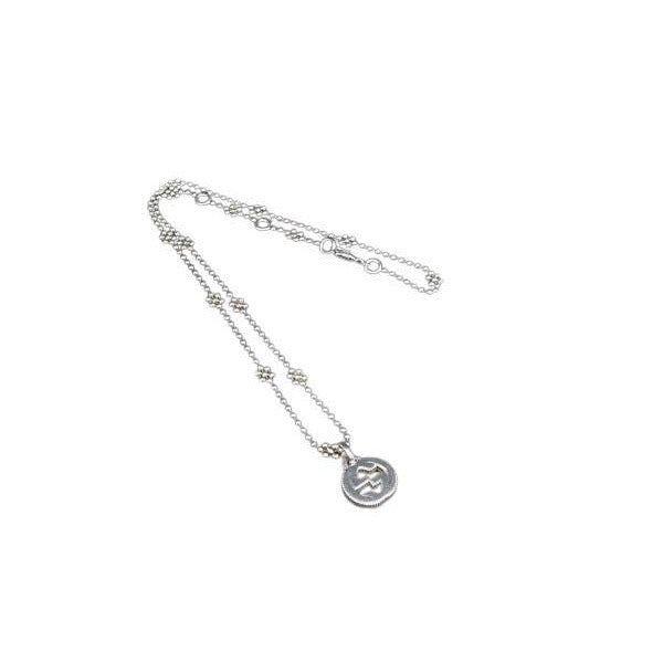 Gucci Necklace Interlocking G Silver SV 925
