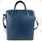 Louis Vuitton Shoulder Bag Grigori Taiga Leather Ocean Blue