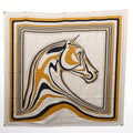 Hermes Carre Geant 140 Pegase Pegasus Landscape Cashmere Silk Horse