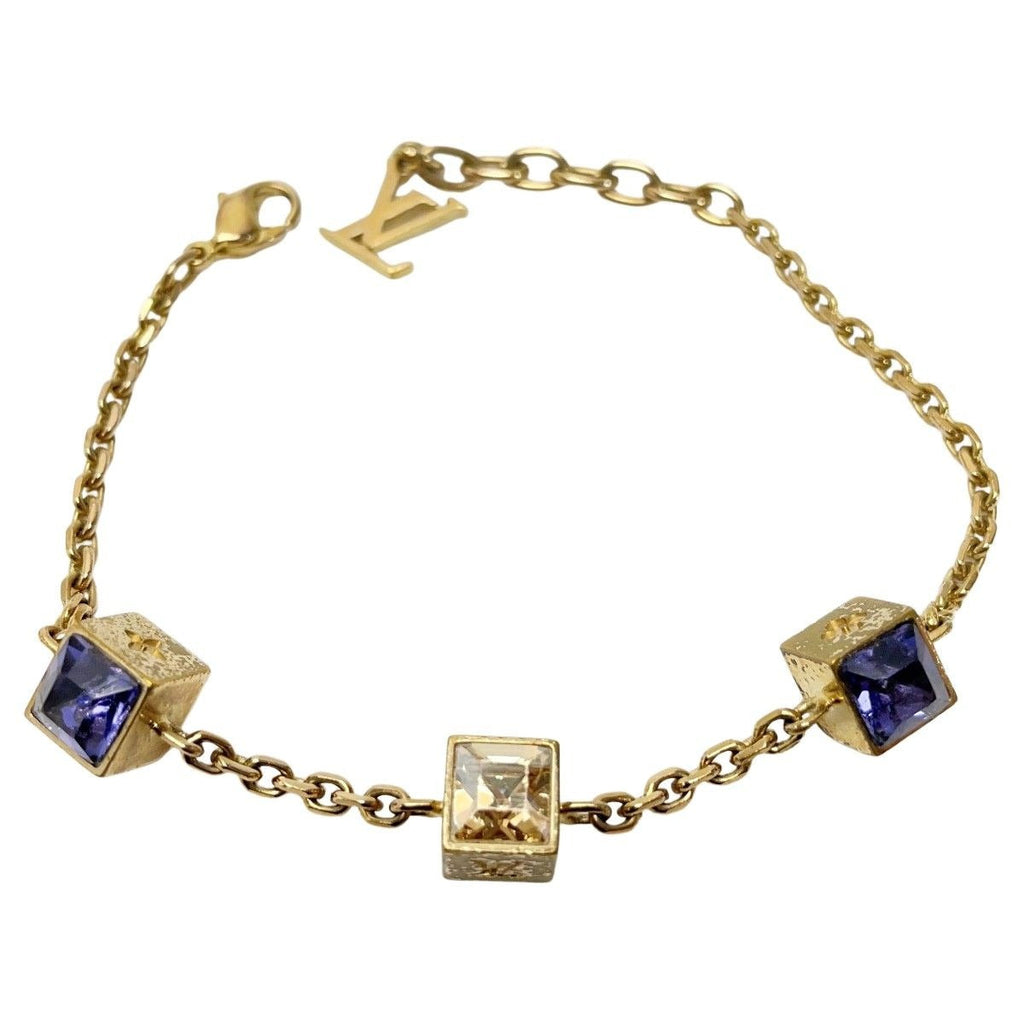 Louis Vuitton Gamble Plated Chain Bracelet — view 2