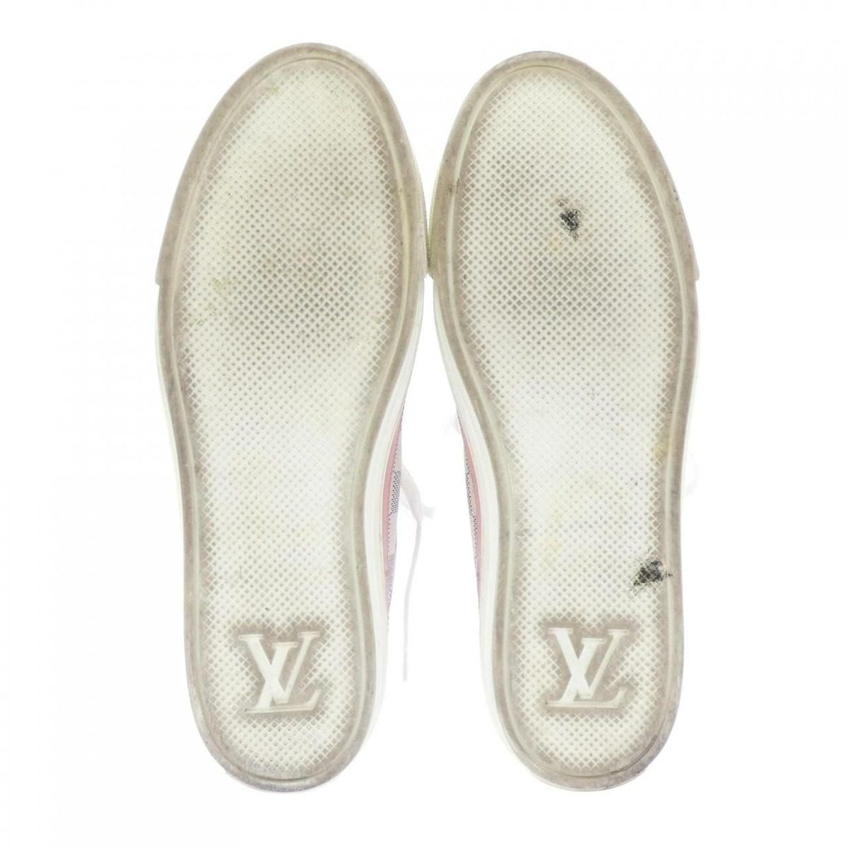 Louis Vuitton Damier Azur Stella Line Sneakers — view 4