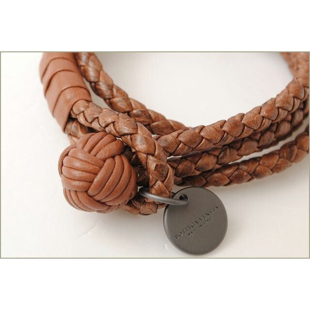 Bottega Veneta Bracelet Bangle Intrecciato Ayres Brown — view 2