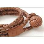 Bottega Veneta Bracelet Bangle Intrecciato Ayres Brown — view 4
