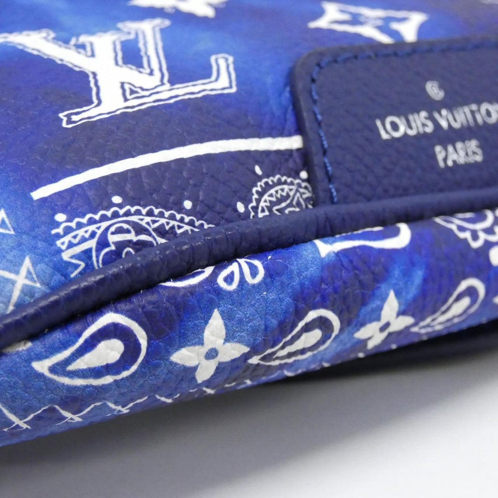 Louis Vuitton Monogram Bandana Discovery Bum Bag PM Bleu — view 3