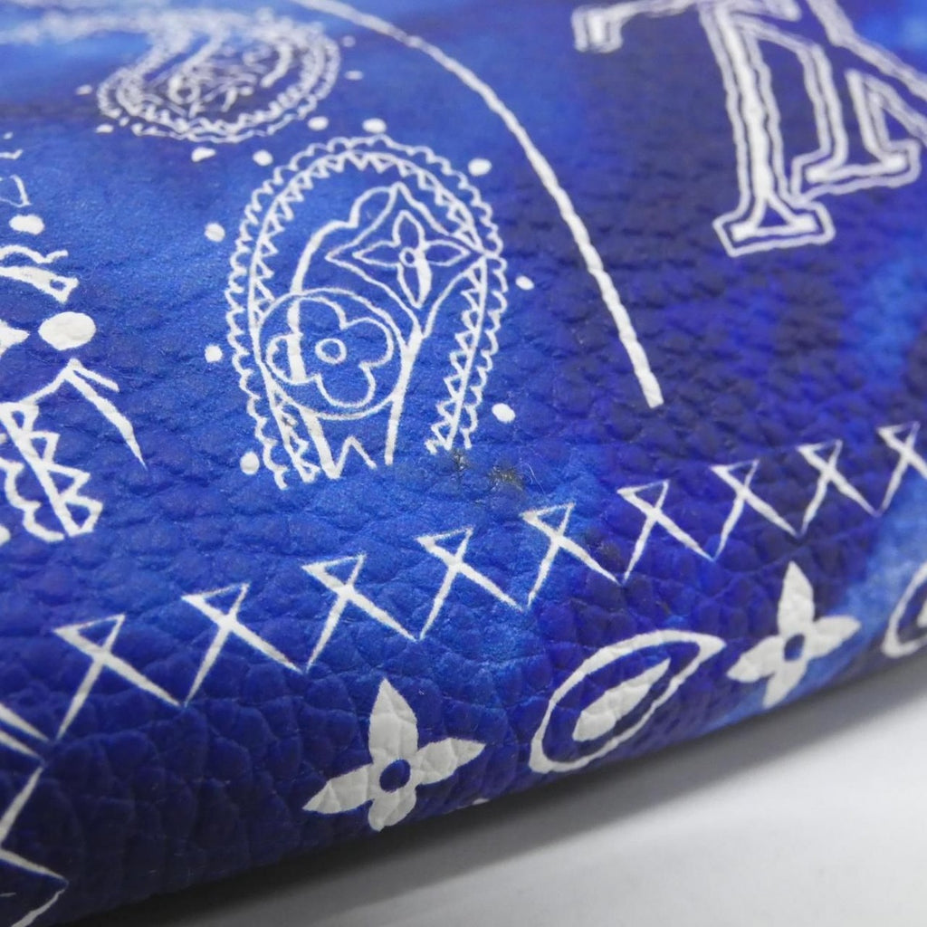 Louis Vuitton Monogram Bandana Discovery Bum Bag PM Bleu — view 6