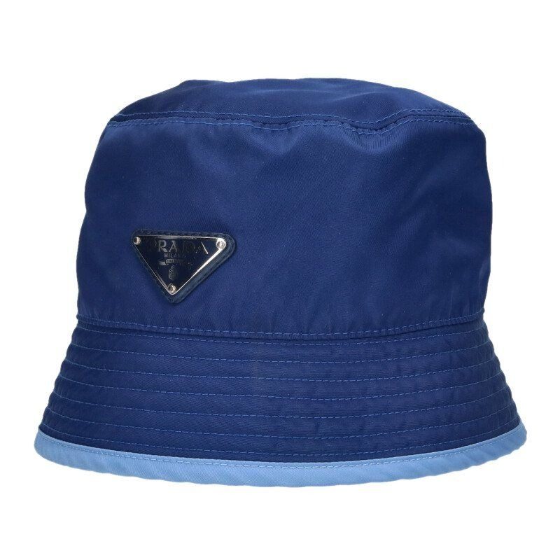 Prada Triangle Reversible Bucket Hat