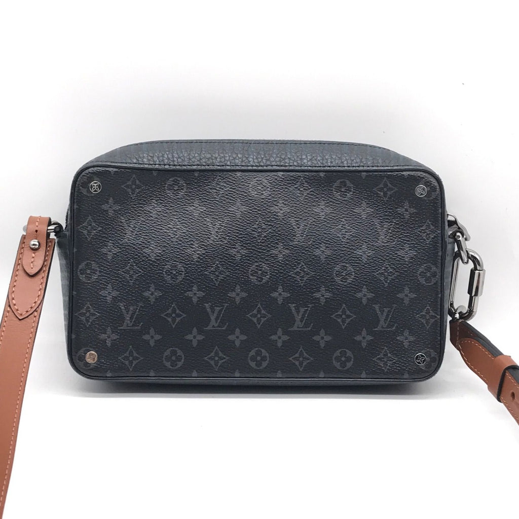 Louis Vuitton Monogram Eclipse Volgaon Strap Shoulder Bag Price Negotiation — view 2