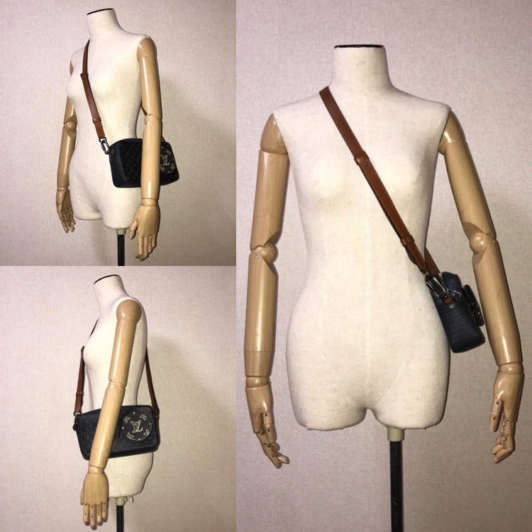 Louis Vuitton Monogram Eclipse Volgaon Strap Shoulder Bag Price Negotiation — view 9