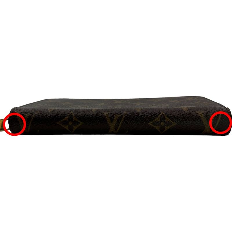 Louis Vuitton Monogram Round Zipper Zippy Wallet Long — view 7