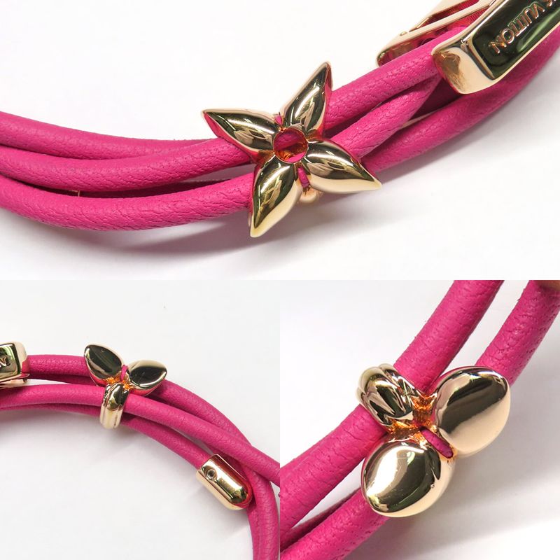 Louis Vuitton Bracelet Bloom M8625 Z Monogram Flower Boukenvillea — view 9