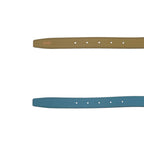Hermes Belt Gamma New Blue Jean Biscuit Rose Gold Hardware 85 cm — view 6