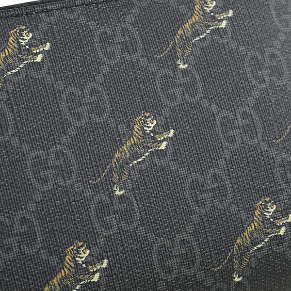 Gucci Long Wallet GG Supreme Black — view 8